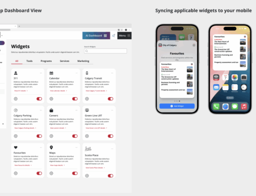 Calgary.ca AI Driven Widgets (Concepts)